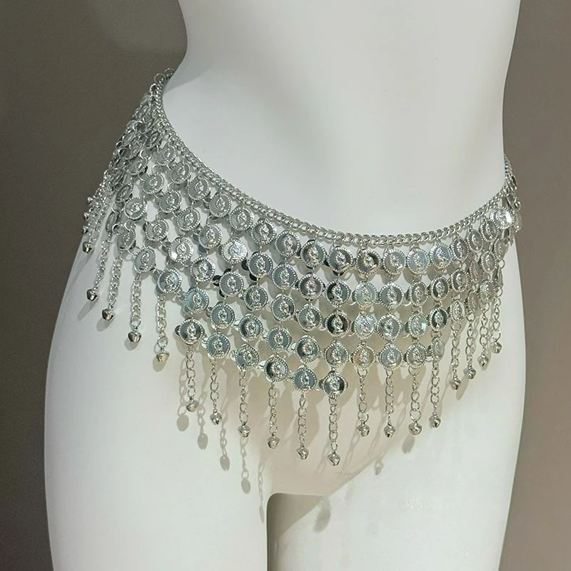 Gold Coin Waist Chain for Belly Dance Performance display picture 1