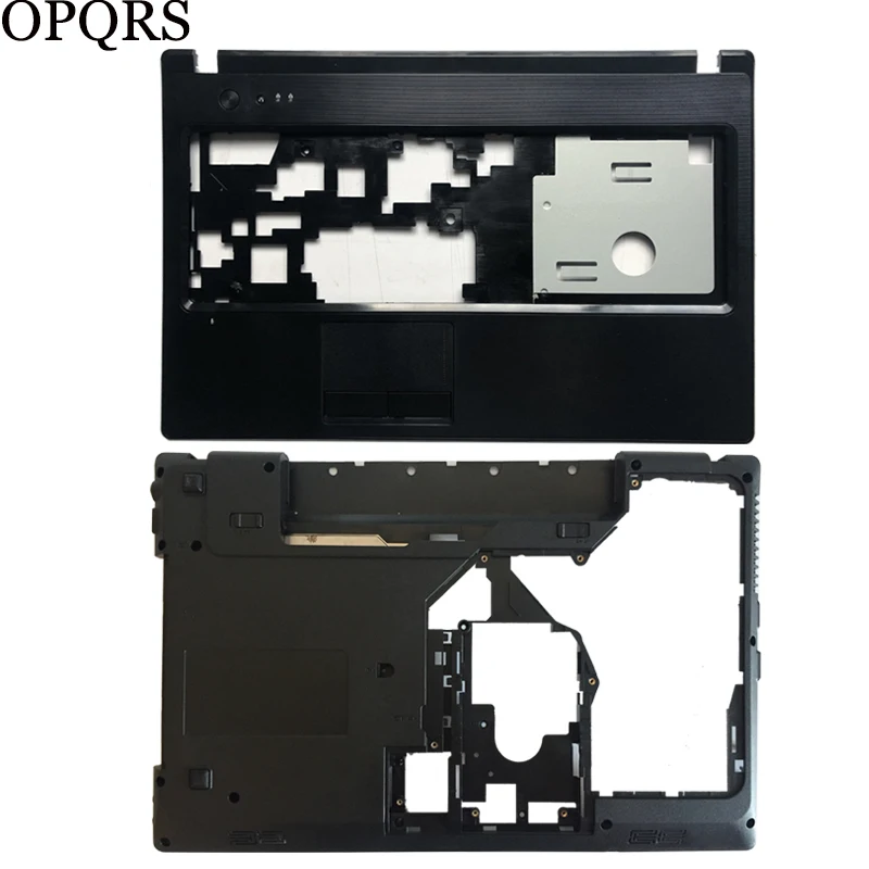 Nowa obudowa do Lenovo G570 G575 górna pokrywa podpórki pod nadgarstki/dolna podstawa laptopa pokrywa bez HDMI/z HDMI