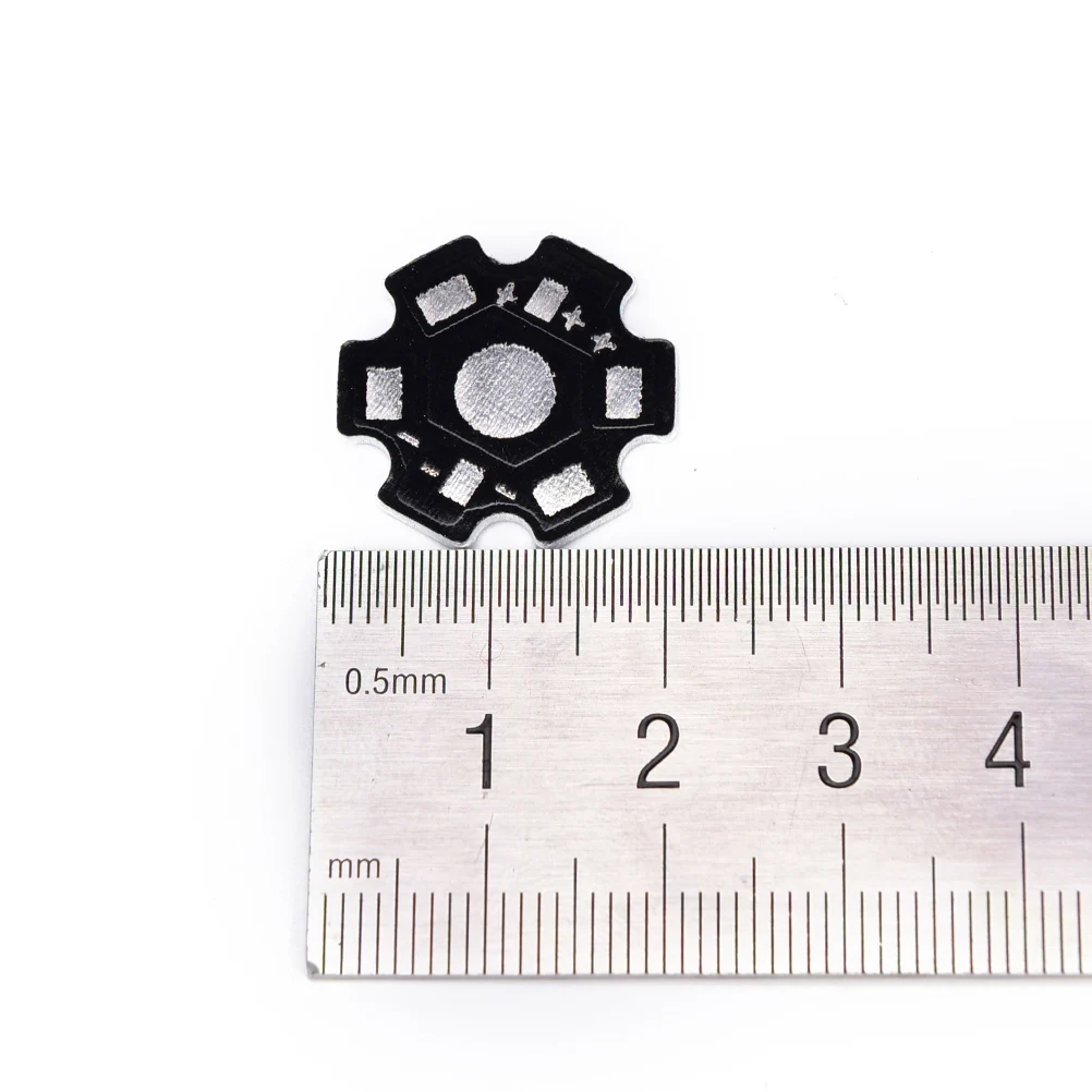 20pcs High Power 1w /3w /5w Watt LED Heat Sink Aluminum Base Plate 20 mm LED board KIT DIY high quality star heatsink