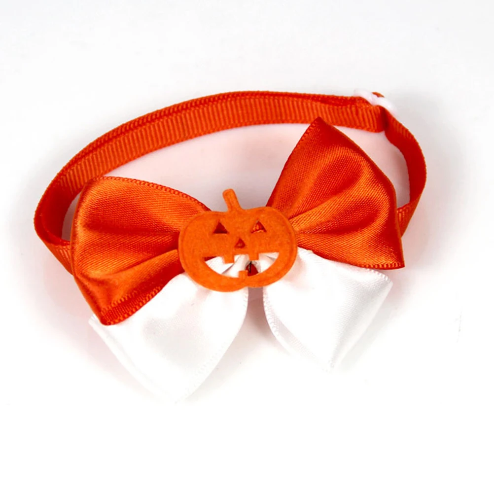 

20pcs Pet Bow Tie Halloween Themed Dog Bowknot Collar Adjustable Durable For Walking Outdoor Pet Sports Mixed Color