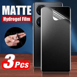 3Pcs Matte Hydrogel Film For Huawei P30 P40 Lite P20 P Smart z 2019 Screen Protector Cover on Mate Honor 30 30s 20 10 Lite 8X 9X