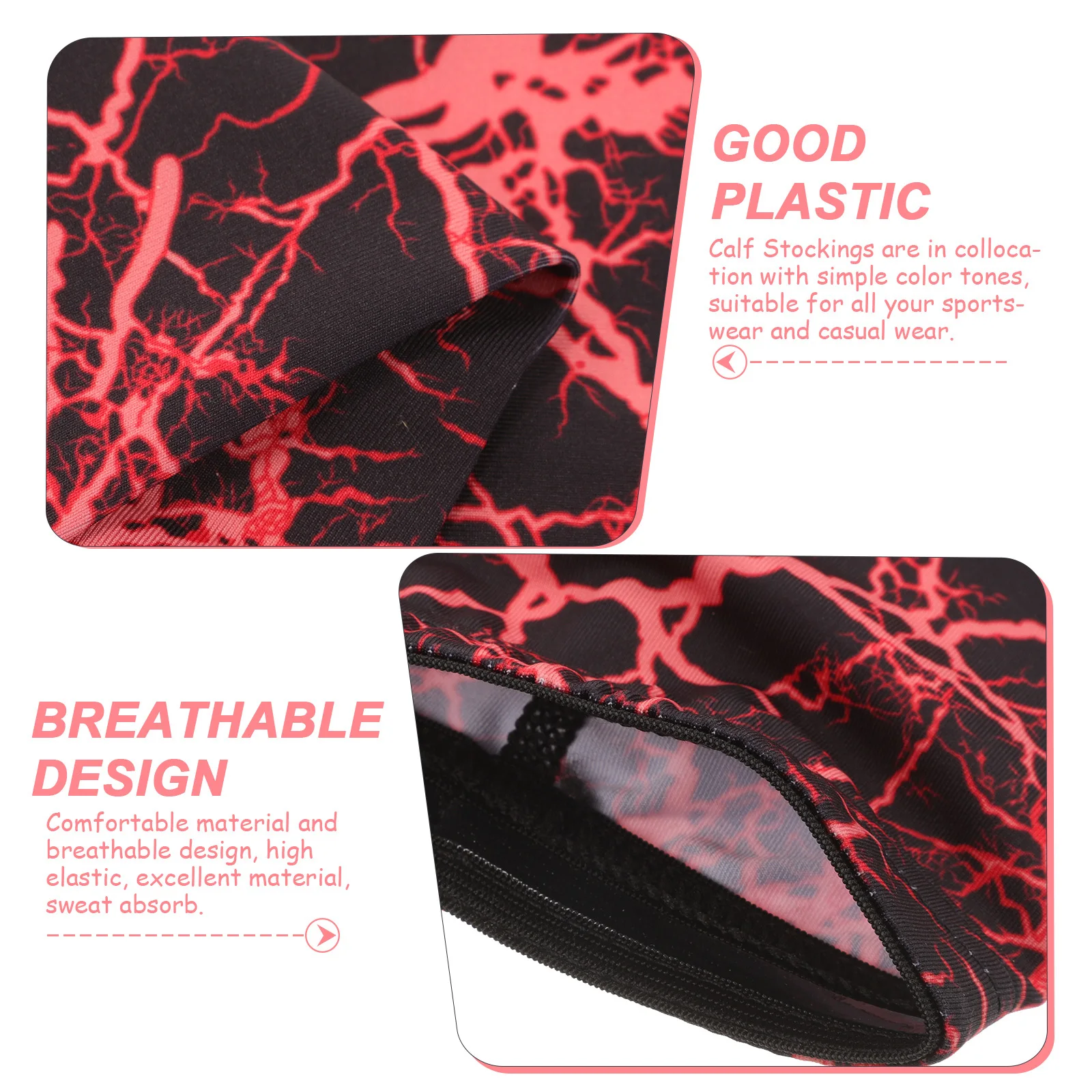 

Calf Compression Sleeve Breathable Calf Protector for Running Basketball Football Shock Absorption Leg Sleeves