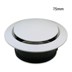 Vent Cover Air Outlet Ventilation Diffuser 100MM 200MM ABS Air Conditioning Tube Home Ventilation Air Conditioning Ventilation