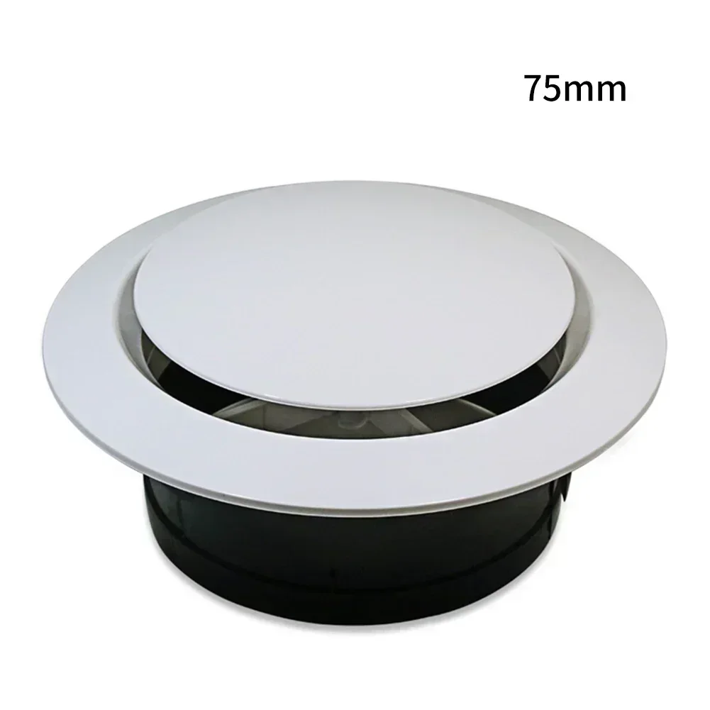 Vent Cover Air Outlet Ventilation Diffuser 100MM 200MM ABS Air Conditioning Tube Home Ventilation Air Conditioning Ventilation