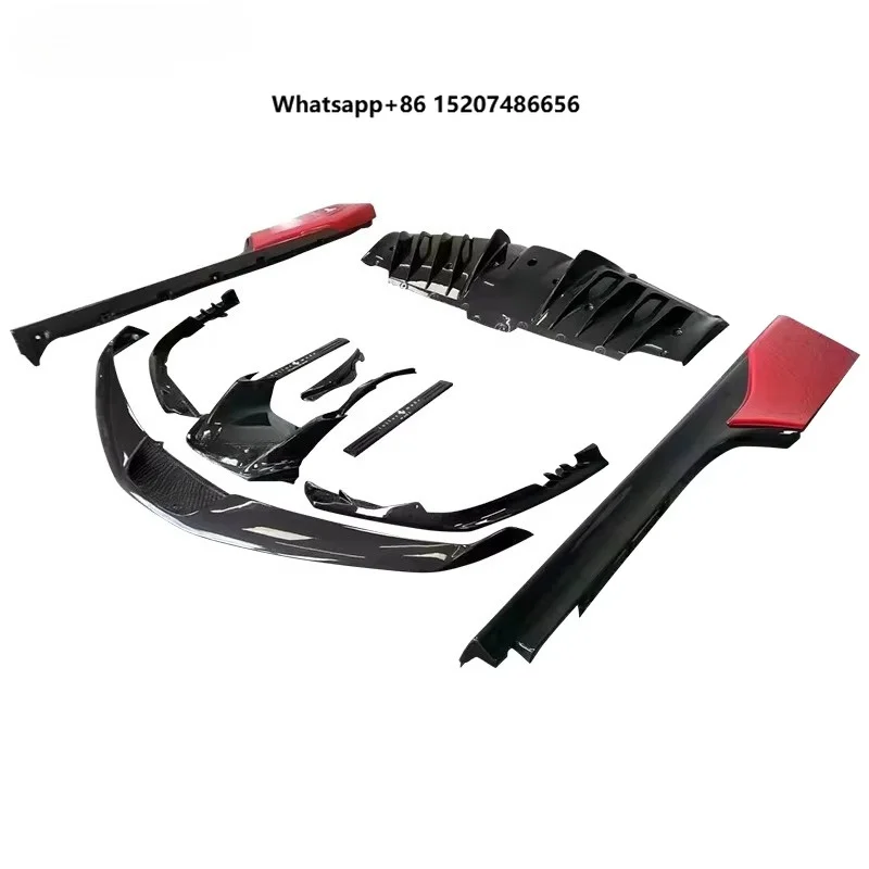 Excellent Quality Dry Carbon Fiber OEM Full Set Body Kits 2 Year Warranty Front Lip Side Skirt Rear Diffuser Fenders