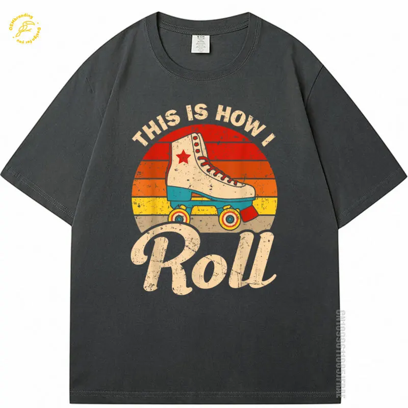 

Cool Roller Skate For Men Tshirt Speed Skating Inline Skater Oversized T-Shirt 2025 Hot Tee Luxury Brand Emo Clothes 기능성 반팔티