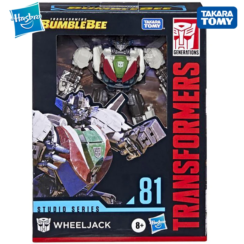 

Takara Tomy Hasbro Transformers Studio Series Deluxe Class SS81 Wheeljack Anime Action Movie Video Game Car Robot Toys Figures