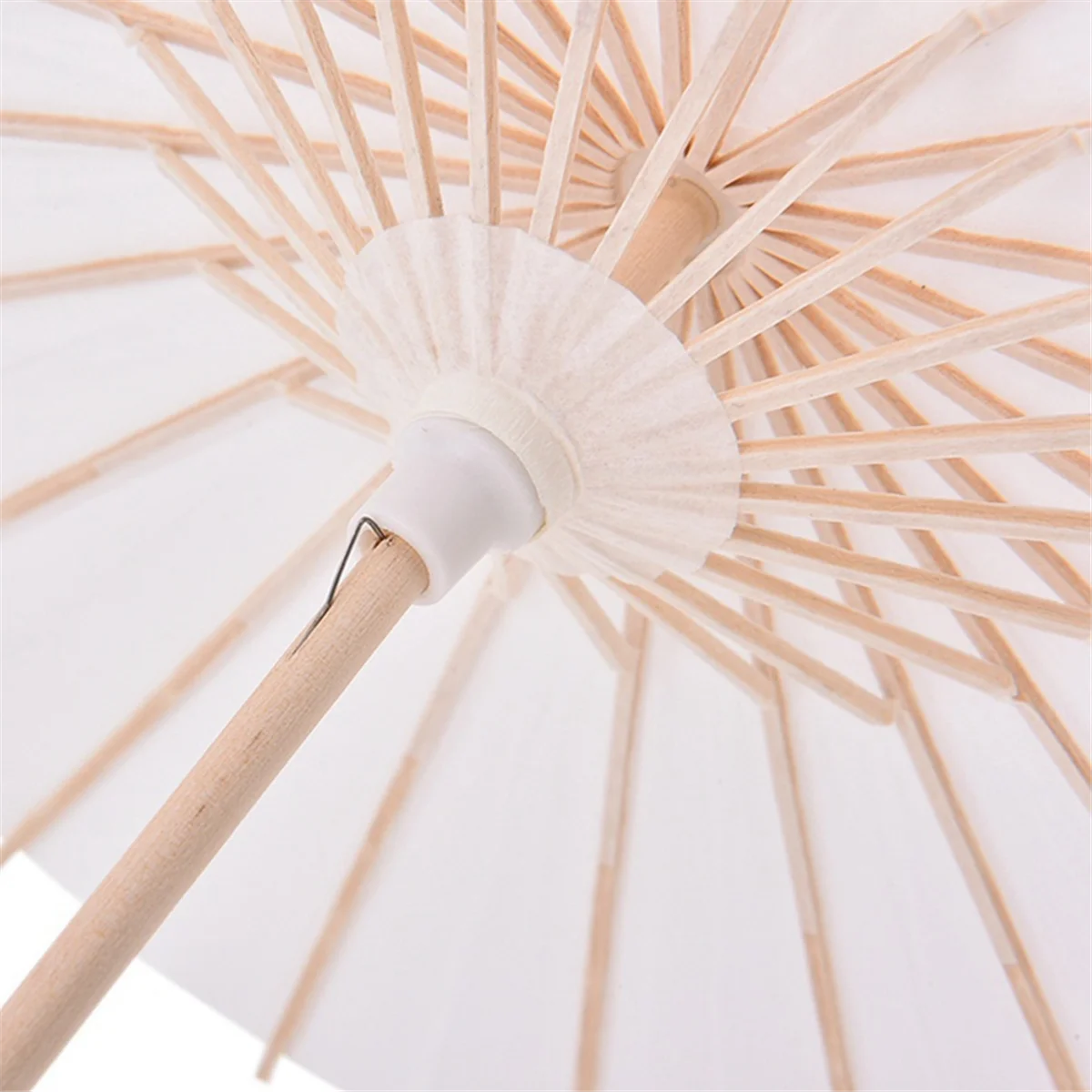 Chinese Ancient Style DIY Wedding Decoration White Bride Umbrella Wedding Photo Props Umbrella 40cm