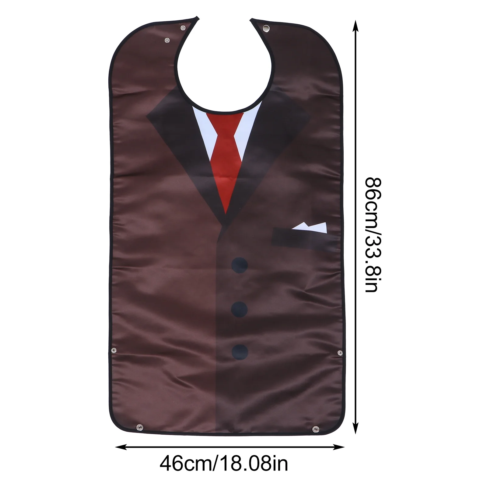 大人用防水よだれかけ 二層設計 シニアダイニングよだれかけ 食べこぼしキャッチャー 衣類プロテクター 再利用可能 軽量 簡単お手入れ