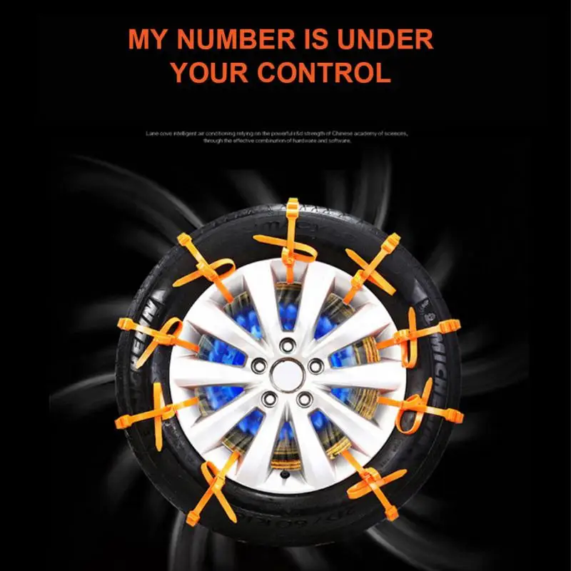 الشتاء سيارة الثلوج سلسلة عدم الانزلاق سيارة دراجة نارية في الهواء الطلق الثلوج الإطارات الطوارئ المضادة للانزلاق الإطارات سلاسل اكسسوارات السيارات