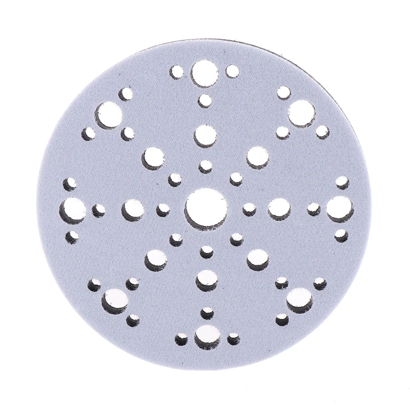 Hoge Kwaliteit 6Inch 150Mm 49-Hole Zachte Spons Interface Pad Voor Schuurpads Haak Lus Schuurschijven Schuurmachine Back Pads Buffer ~