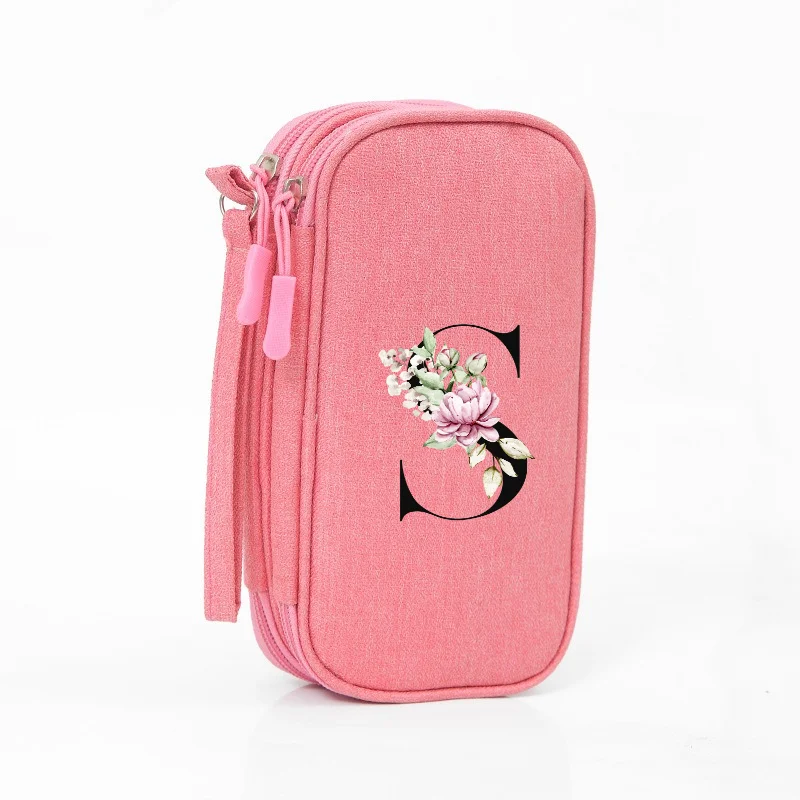 Tragbare Reise-Digitalprodukt-Aufbewahrungstasche Organizer Mehrschichtige Kopfhörer-Kabeltasche Ladegerät USB-Datenkabel-Tasche – Detail 5