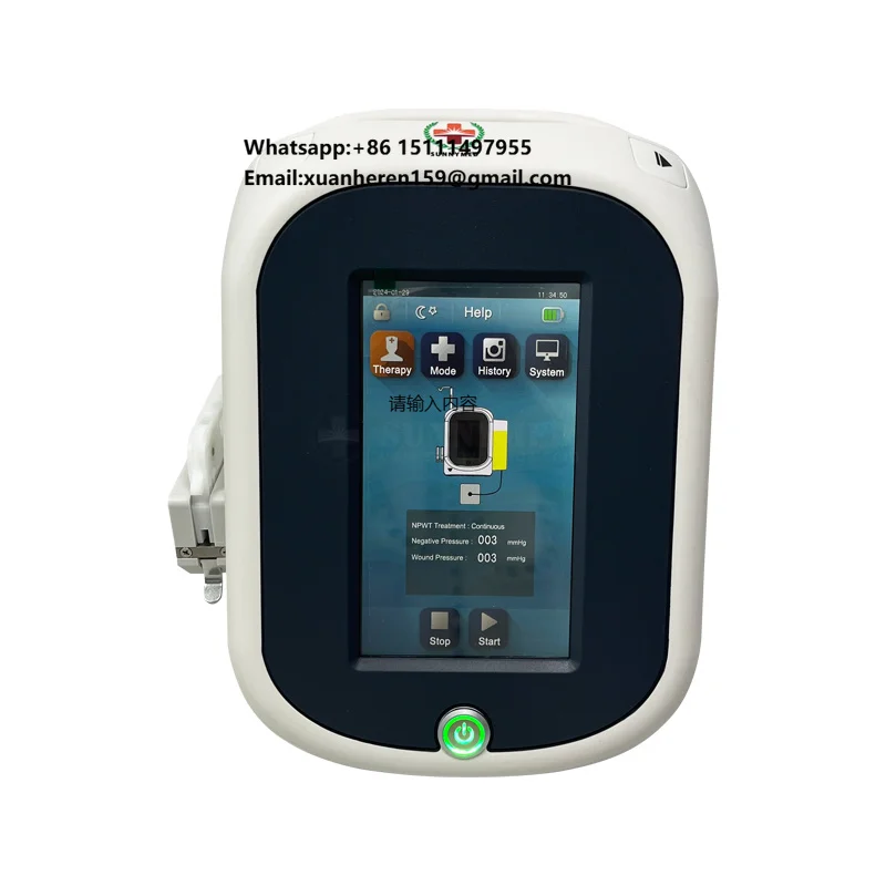 SY-1800-2 Trummed Medical Dressing Kit Set Negative Pressure Wound Therapy System Npwt Device