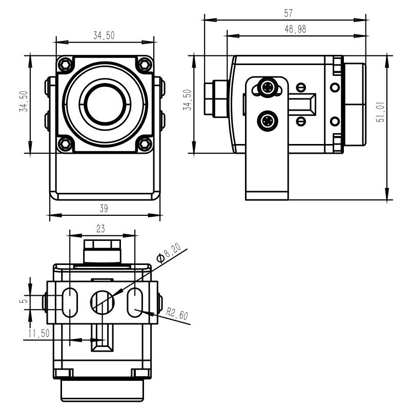 AHD Thermal Imaging Camera For Vehicle Safety