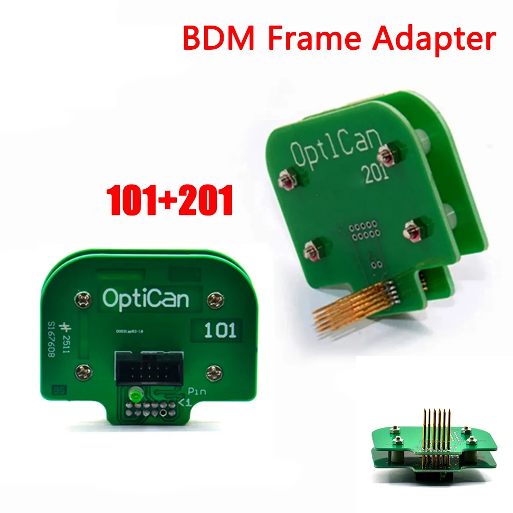 

BDM Frame Adapter BDM100 EDC16 OBD No.101 Optican No.201 Probe/BDM100 EDC16 Car Diag Tools for Bo-sch BDM-100 BDM ECU