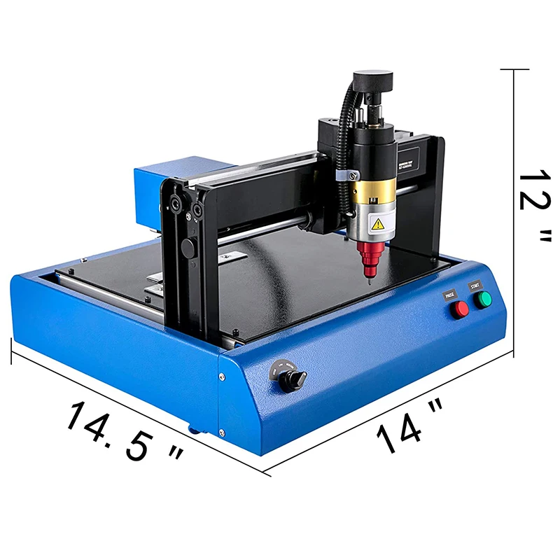 Electric Marking Machine 200x150 mm Metal Marking Machine 400W Dot Peen Marking Machine for Marking Serial Number,Logo(110V)