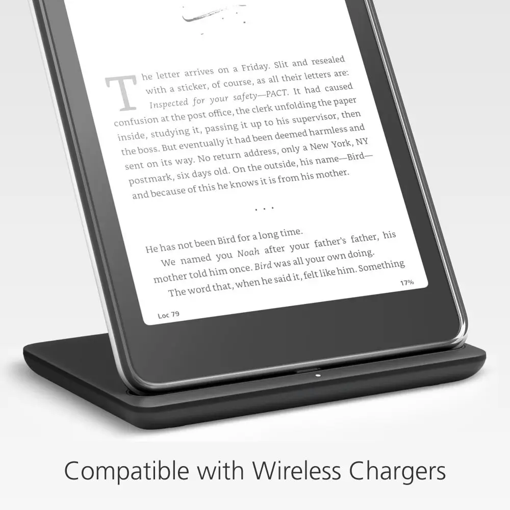 Przezroczyste etui na eReader 7 cali z przezroczystą tylną obudową do Kindle Paperwhite 12th Gen/Colorsoft Signature Edition (wydanie 2024)