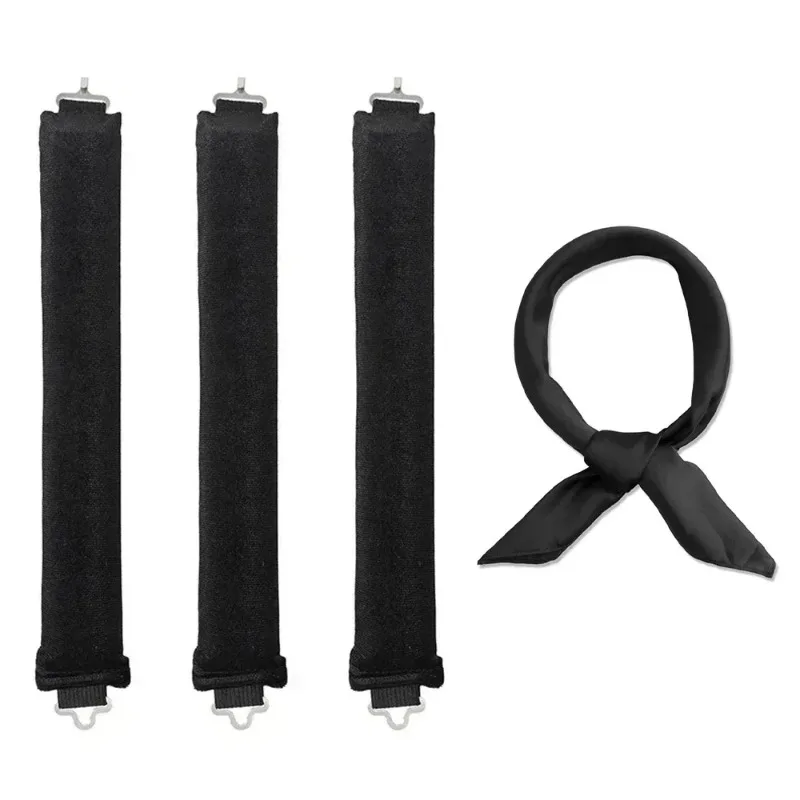 4 قطعة/المجموعة/المجموعة أداة تجعيد الشعر المخملية بدون حرارة تجعيد الشعر كسول تجعيد الشعر بدون حرارة أدوات تصفيف الشعر للنوم