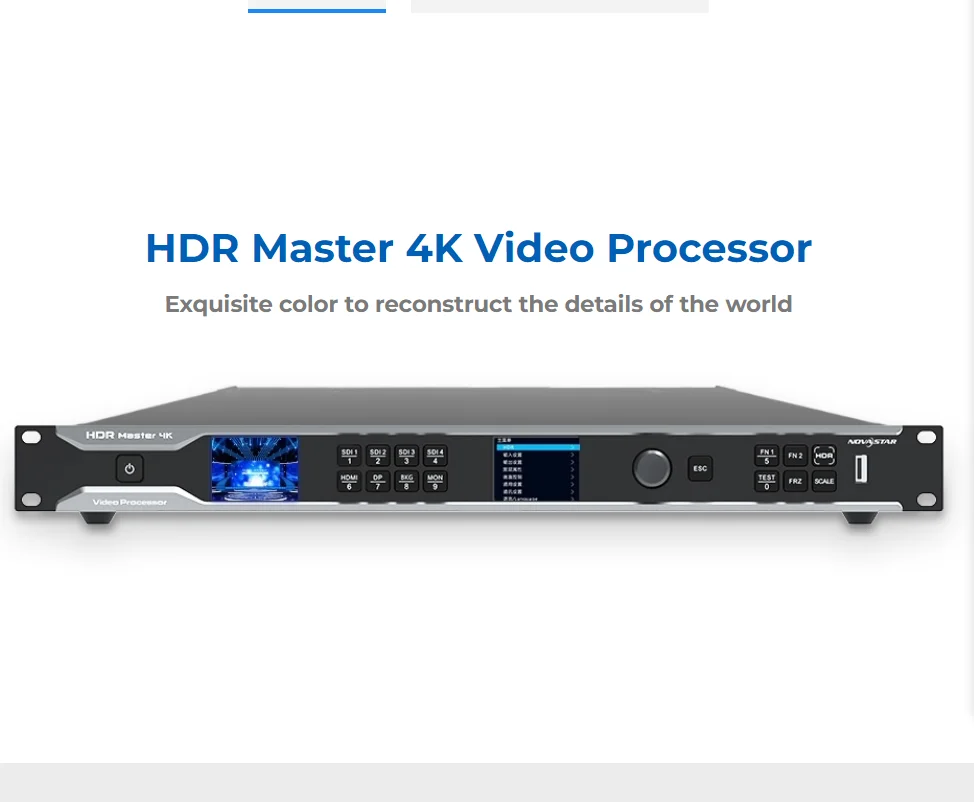 NOVASTAR HDR Master 4K led video processor for led display