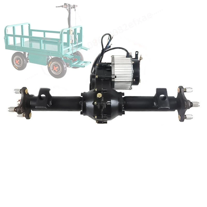 70cm 48V 1000W Hochleistungs-Bürstenloser DC-Differential-Hinterachsantrieb IP54 Wasserdicht für Elektro-Dreirad