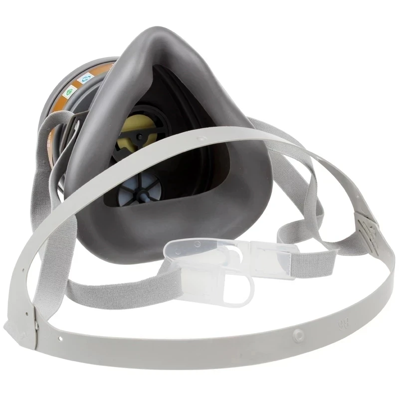 قناع واقي مضاد للدخان مع فلتر كربون منشط ، طلاء تنفس ، مواد كيميائية لحام ، غازات سامة #5