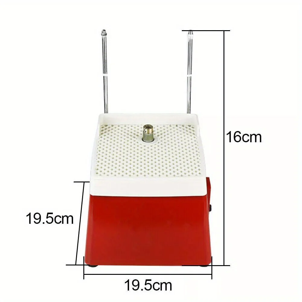مطحنة الزجاج الملون الاحترافية: طحن تلقائي ماسي 4200 دورة في الدقيقة مع نظام تبريد ولقم