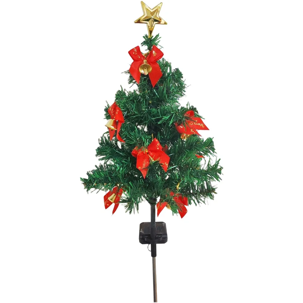 Holiday Home Decor 75cm LED Christmas Trees Creative Outdoor Lighting Easy Setup Holiday Decor Intelligent Light Control