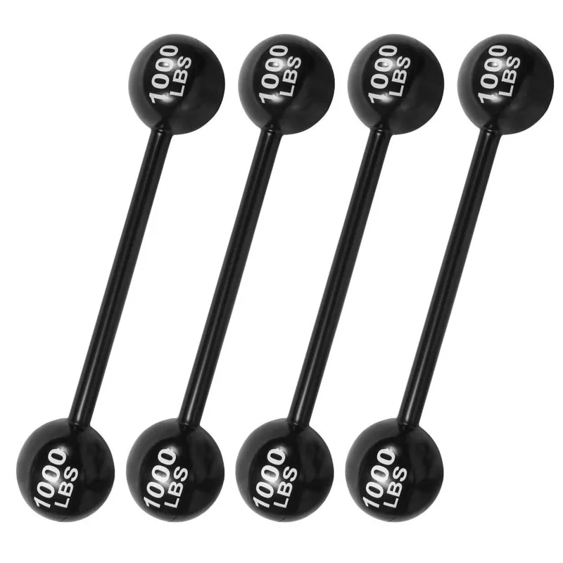 

4PCS Inflatable Dumbbell Barbell Party Supplies For Girls Boys Fake Weights Cosplay Prop Kids Birthday Halloween Christmas Gifts