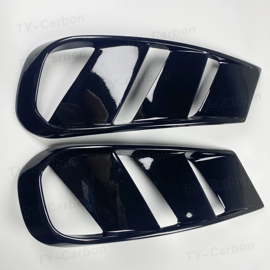 Real Carbon Fiber Front Bumper Air Vent Cover Fog lamp Mesh Grill Frame for Benz GLA Class X156 GLA 200 GLA260 GLA45 2014-2016