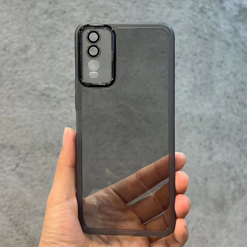 Funda para Vivo Y20, Funda para Teléfono Vivo Y12S, Fundas para Vivo Y12A, Vivo Y11s, Y20s, Y20i, Y20T, Y20A, 20G, Protector de Cámara Transparente, Cubierta de Lente