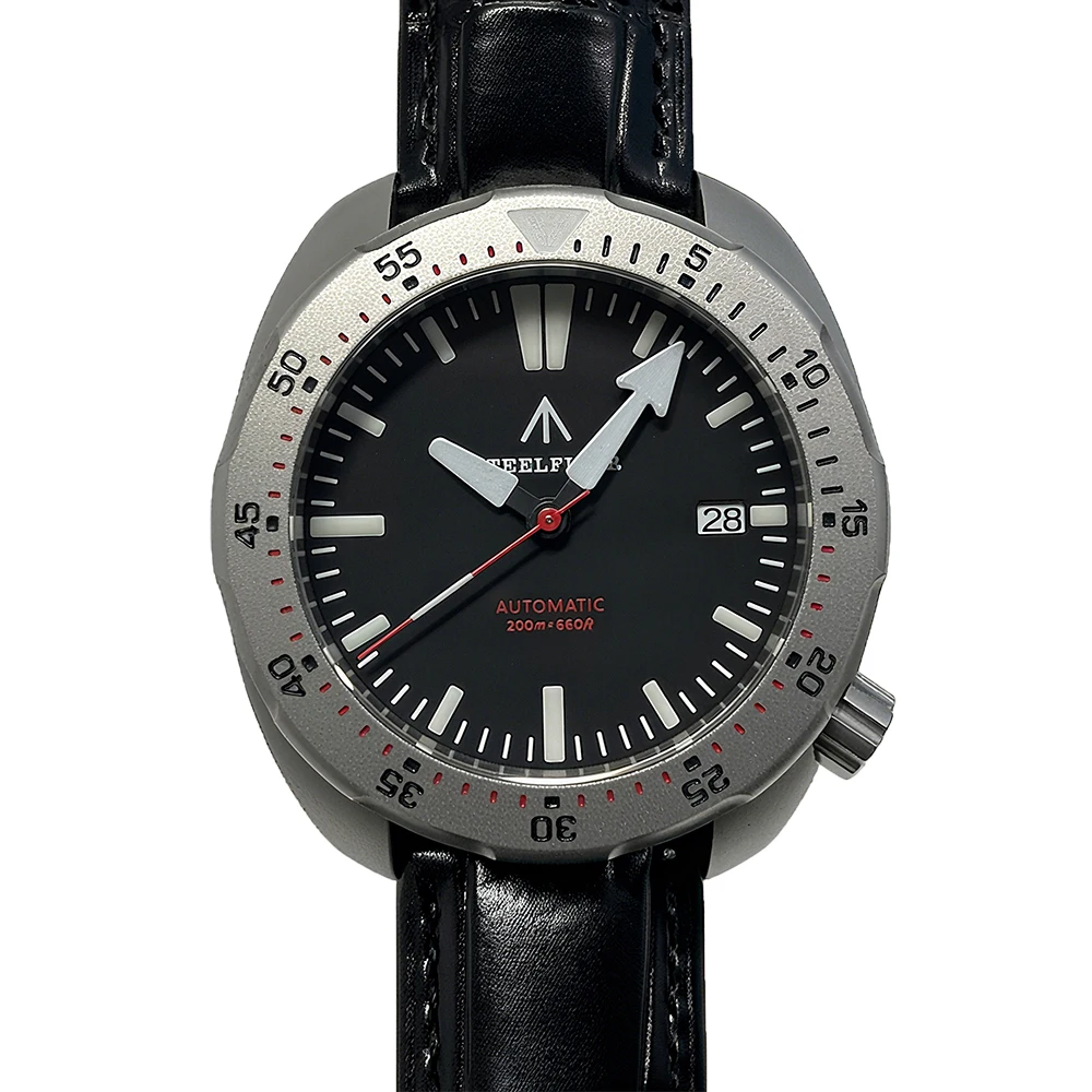 STEELFLIER Offizielle SF757 Neue Ankunft Mechanische Taucherarmbanduhr NH35 Uhrwerk 20Bar Wasserdicht Super Leuchtende Luxusuhren