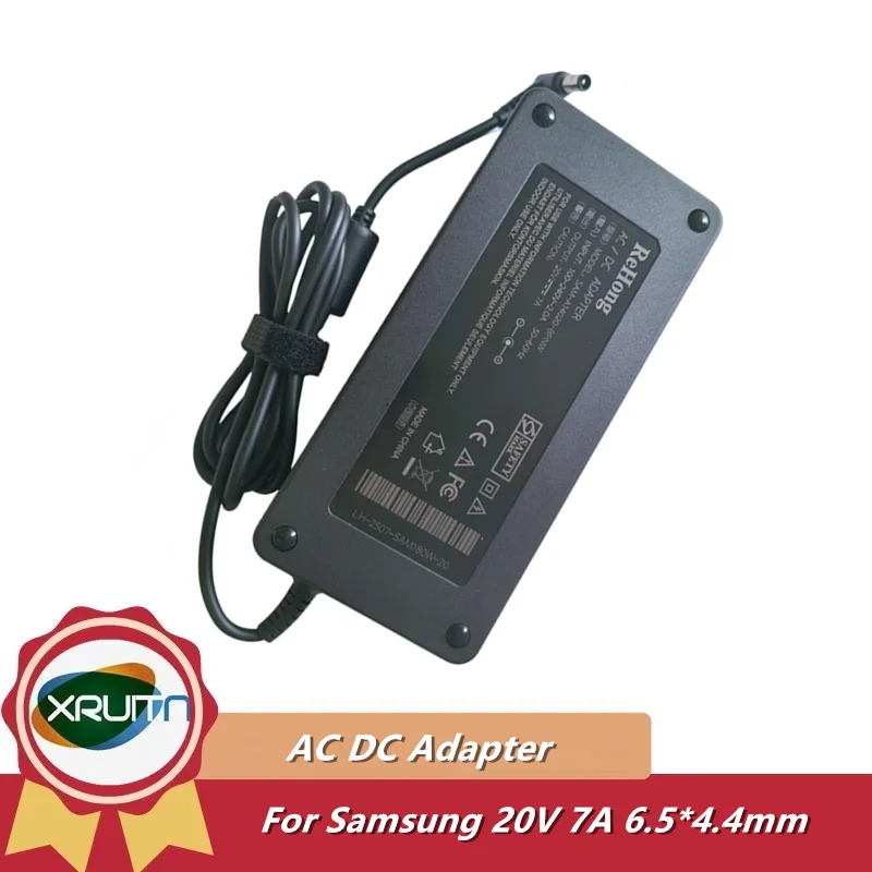 

140W 20V 7A Laptop Charger for Samsung S32BG850NC S32BG854NC G8 SERIES MONITOR A14020_BPN AC Adapter A14020_BPNW BN4401187C