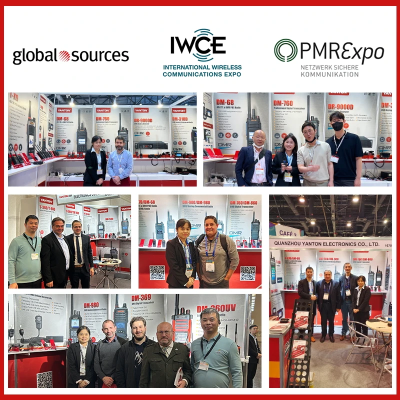 Langstrecken-Walkie-Talkie 25 W analoges mobiles Radio UHF VHF Dual Band 4G POC Dual Mode YANTON TM-7700D