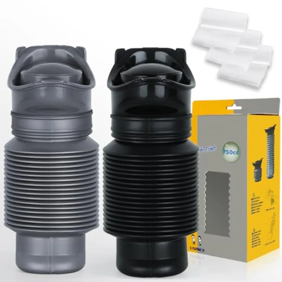 

Pee Bottles For Men, Adjustable Emergency Urinal Urine Bottle With Disposable Replacement Bags, Car Pee Bottle For Men And Wome