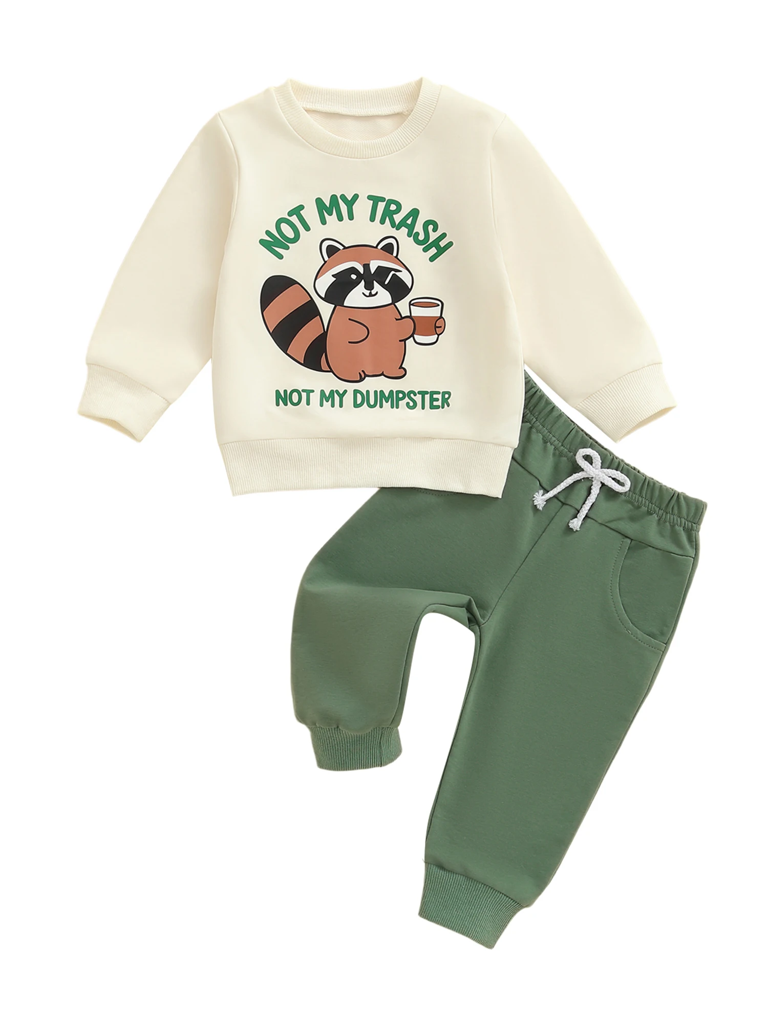 

Baby Girl Winter Outfits Floral Print Hooded Jacket Fleece Lined Pants 2 Piece Set for Cold Weather Style