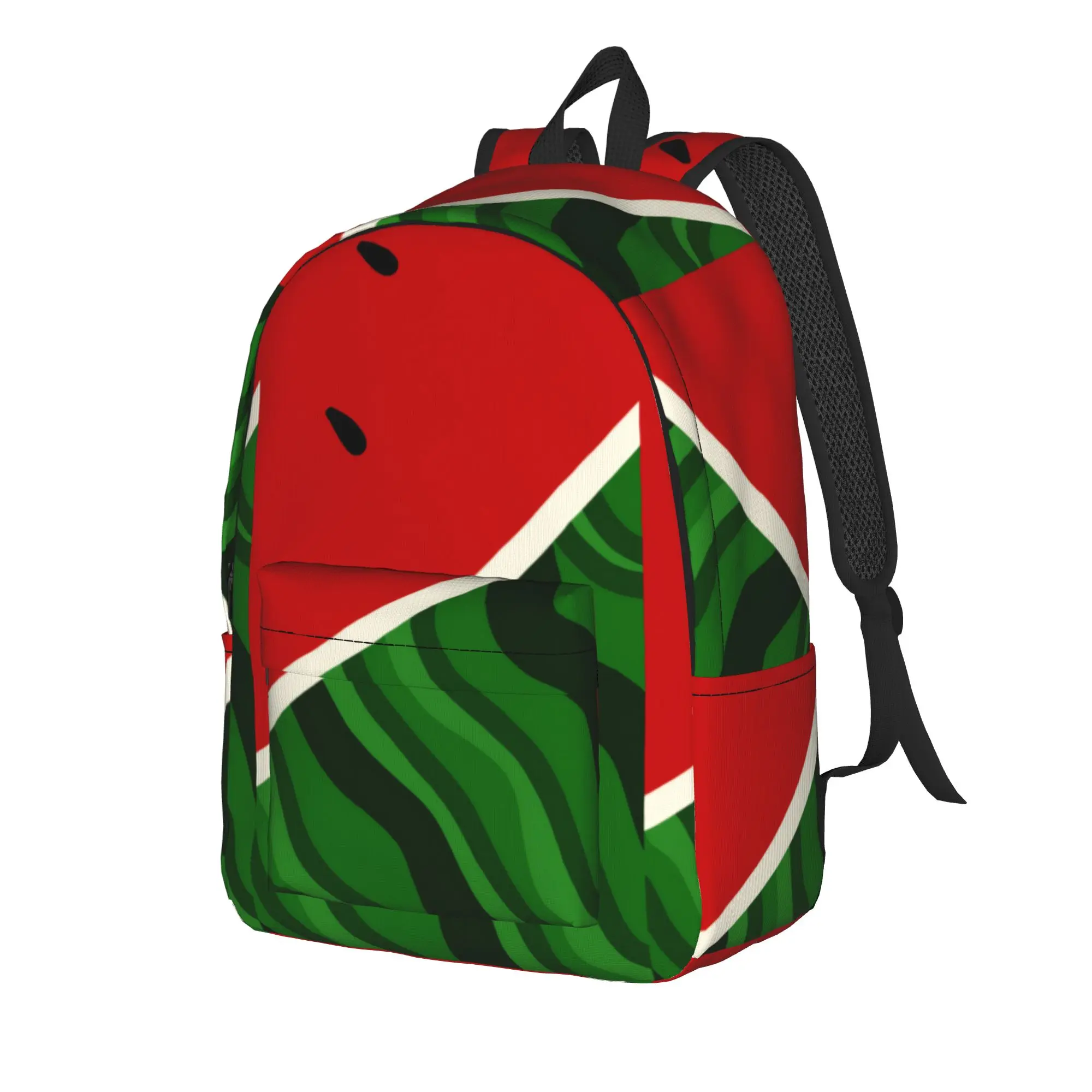 Watermelon Fruit Print Backpack  Cycling Backpacks Boy Funny School Bags High Quality Big Rucksack