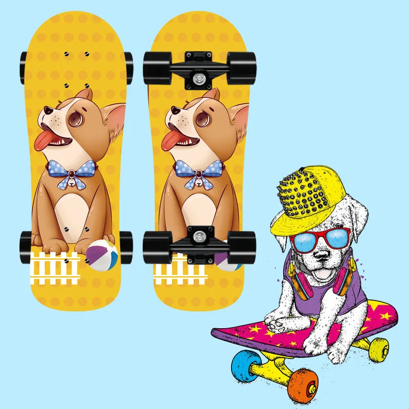

Pet Dog And Cat Skateboard Head Brush Street Wheel Manufacturers Direct Sales To Map Teddy Labrador