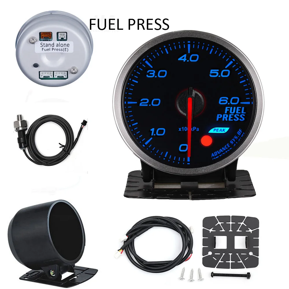 HA Zubehör Auto-Anzeige Standalone-Anzeige 60MM Def I BF Style Wassertemperatur Öltemperatur Öldruck Drehzahlmesser RPM Abgastemperatur Ladedruck Turbo AFM – Detail 20