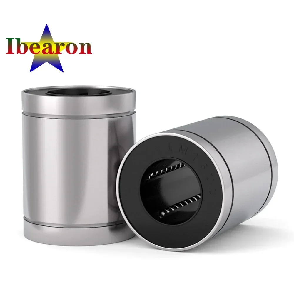1PCS LM25UU LM30UU Standard Type Linear Motion Ball Bearing Seals On Both Side High Precision And Rigidity Resin Retainer