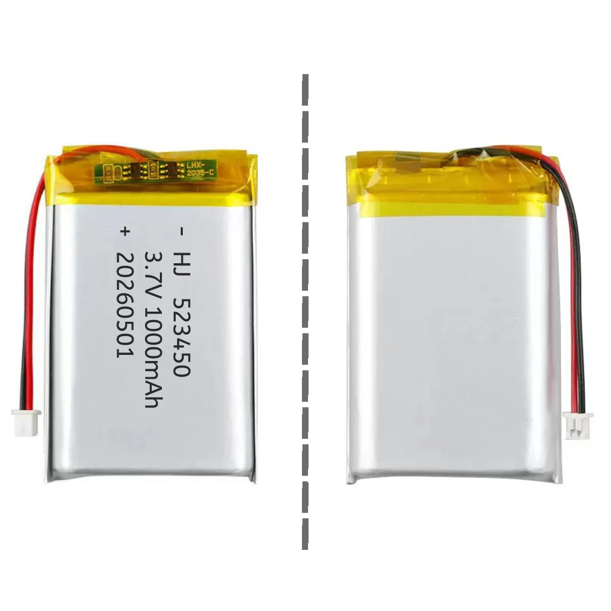 3.7V  523450 Lipo Battery 1000mAh Lithium Rechargeable Polymer for Steriliser Bluetooth Audio Toys Selfie Stick 503450 Battery