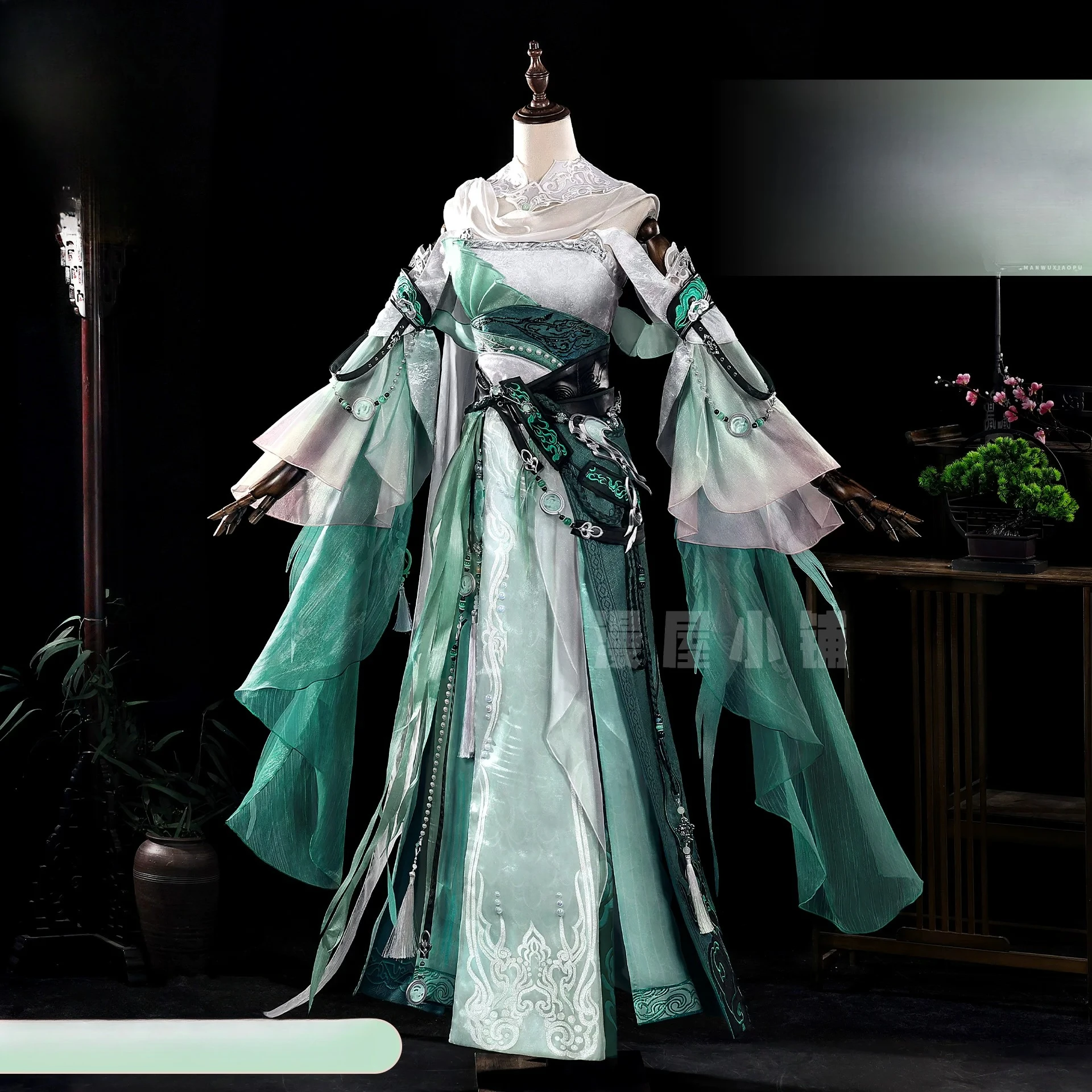 Handmade Cos Outfit：Jx3 Changge Sect Zhuoxin Cosplay Costume Female Anime Party…