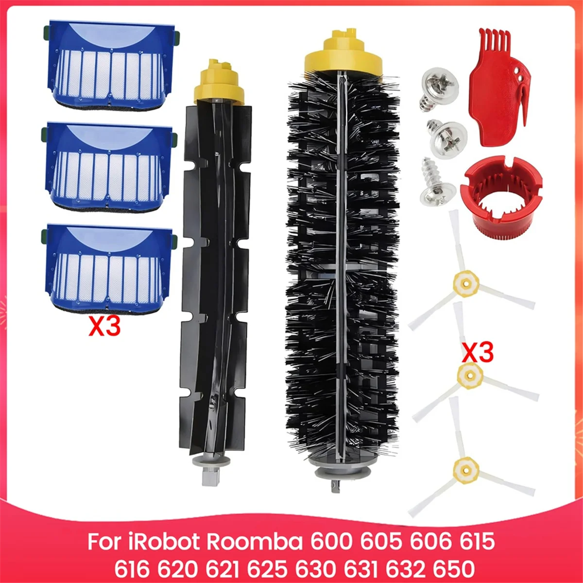 FZFZ Parti di ricambio per robot di pulizia serie 600 605 606 615 616 620 621 625 630 631 632 650 Accessori