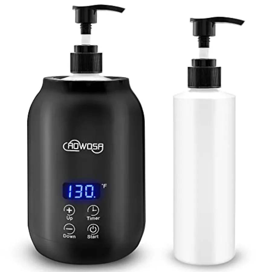 

Massage Oil Warmer Bottle Professional Electric Lotion Digital Heater for SPA Automatic Oil Warmer Heated Oil Lotion Cream for