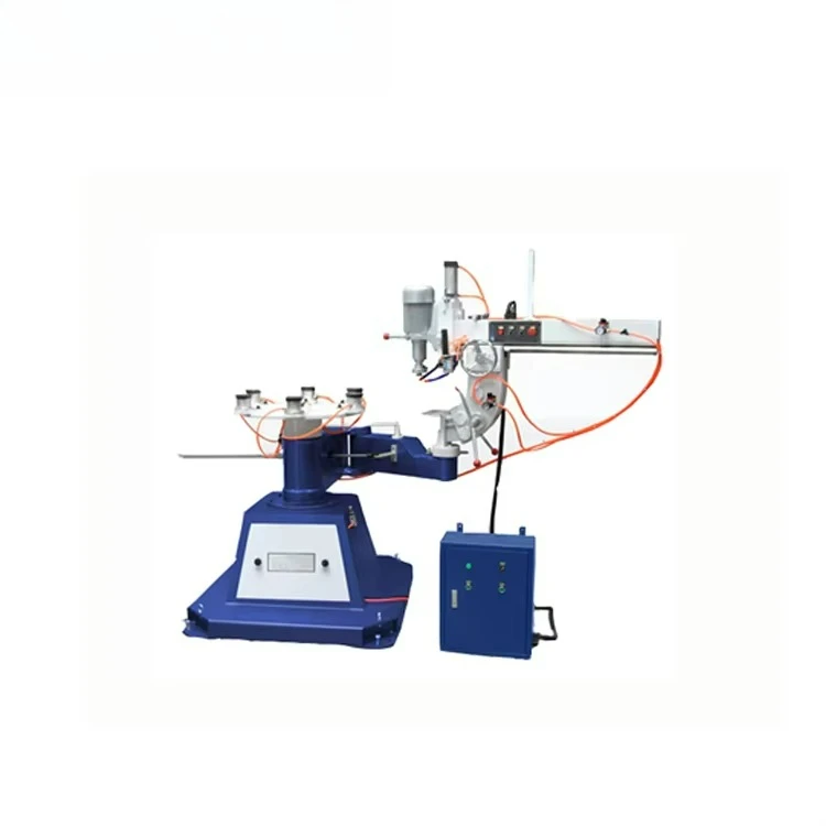 Mini moedor redondo interno e externo com chanfro de vidro personalizável