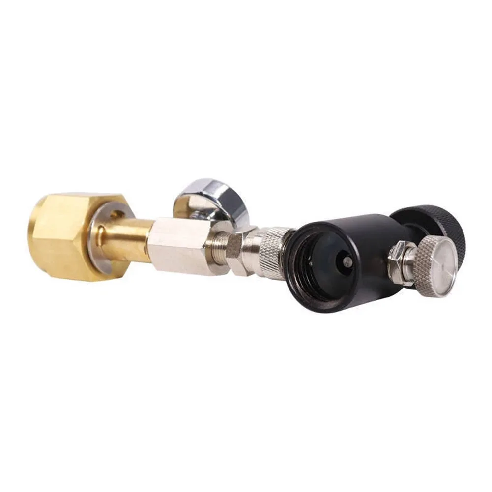 Cylinder Refill Connector for Soda Water Tanks with Thread W21.8-14 for Sparkling Water Filling Systems with Quick Disconnect