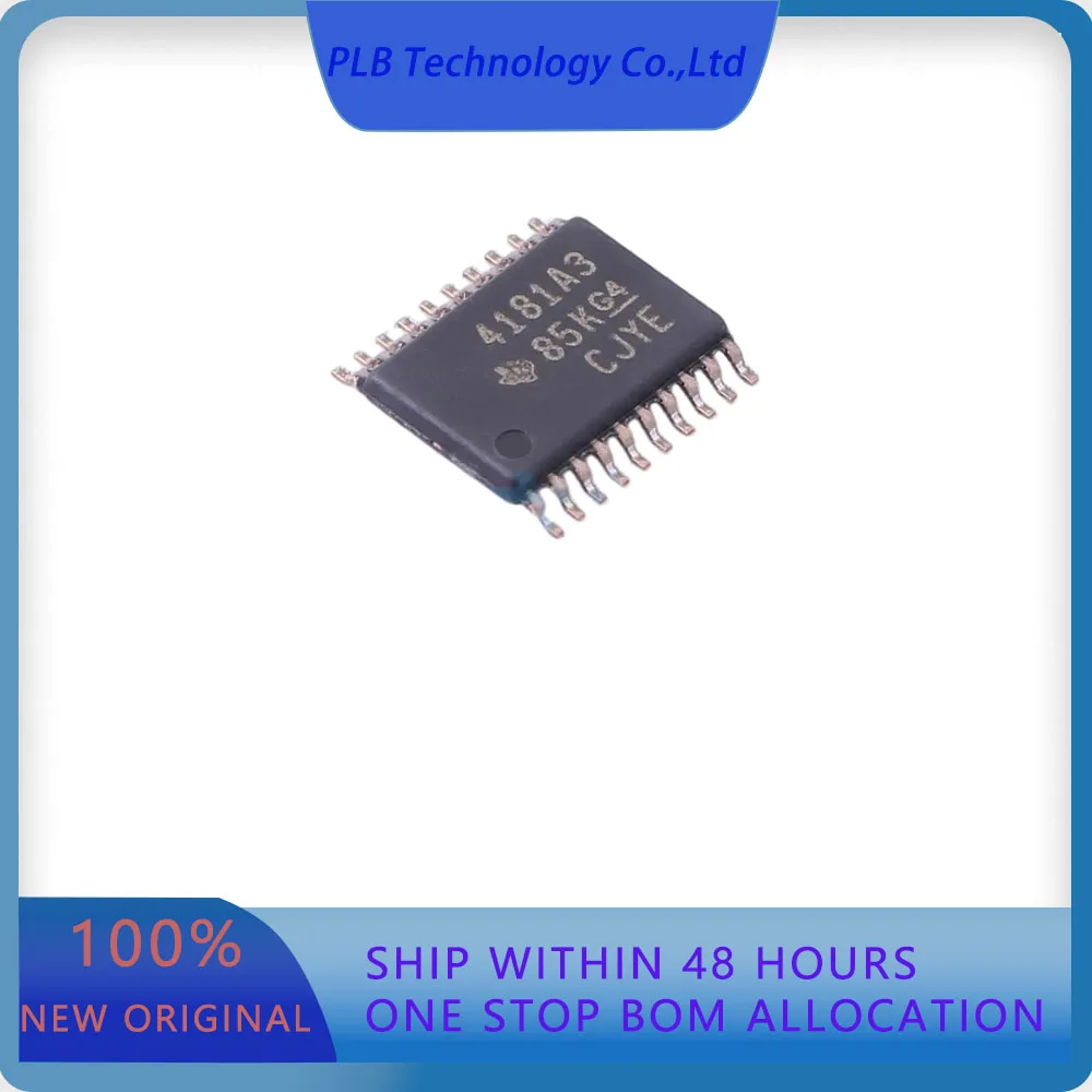 5PCS INA4181A3IPWR INA4181A3 100V/V -200mV~26V 150kHz 4 TSSOP-20 Current Sense Amplifiers  Original Stock