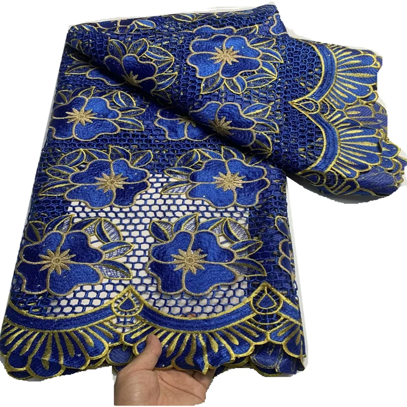 

African French Velvet Lace Fabric 2023 High Quality Nigerian Laser Cut Velvet Lace For Nigerian Clothes FT915