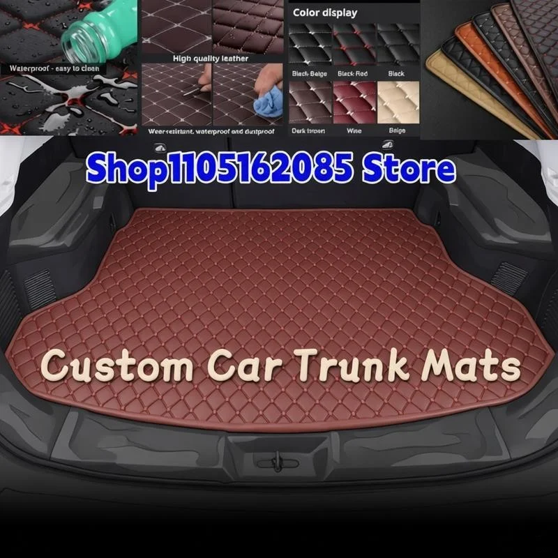 Custom Car Trunk Mats For For For Landian E5 7seat 2023 2024 2025 2026 Leather Cargo Liner Car Mat