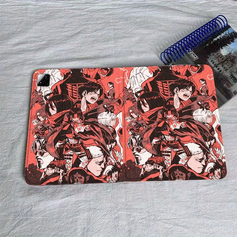 A-Attacks on T-Titans Anime For Xiaomi Redmi Mi Pad 4 5 6 6s 7 8 SE Pro 2 11 Plus Max 12.4 11 11.2 12.5 8.7 inch Tablet Case