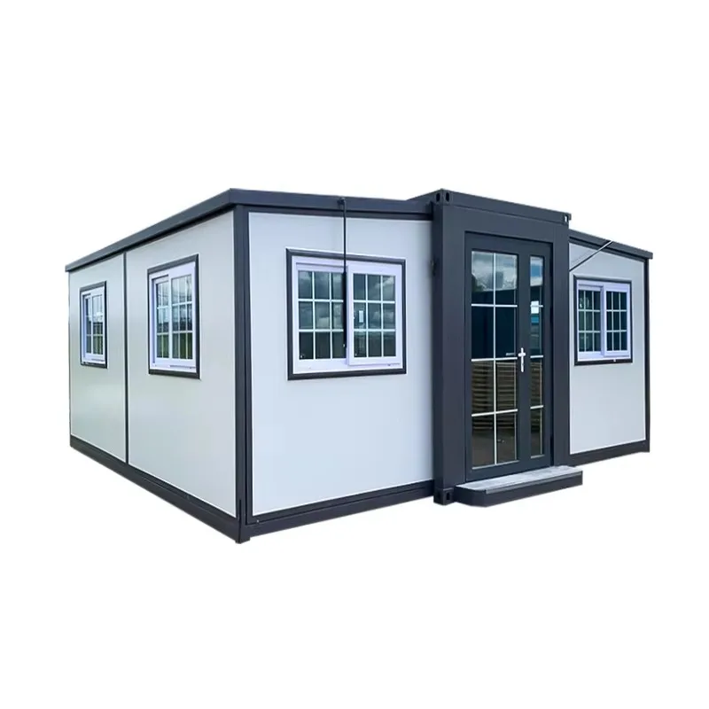 Portable Folding Prefab Expand Container House 3 Bedrooms Folding Living Collapsible Modern Villa Container House